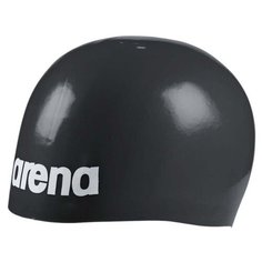 Шапочка для плав. ARENA Moulded Pro II, арт.001451501, ЧЕРНЫЙ, силикон