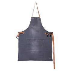 Фартук с карманом BBQ, хлопок, Серый, 551925 Brabantia