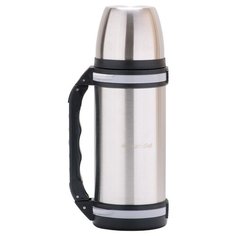 Термос 1000ml. из нержавеющей стали с ручкой и ремешком Kamille
