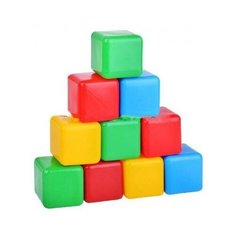 Набор Юг-Пласт "Кубики" (10 деталей)