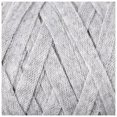 Пряжа "Ribbon" 40% полиэстер, 60% хлопок 125м/250гр (757 серый) 4444399 Yarn Art