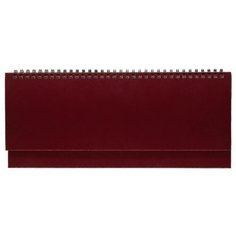 Планинг Альт Ideal полудатированный, искусственная кожа, 64 листов, бордовый