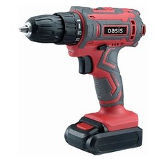 Аккумуляторная дрель-шуруповерт Oasis ASB-18S Li-Ion 2 А·ч 18 В х2 кейс
