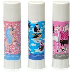 Клей-карандаш на PVP основе "HappyStick" 15 г. Цена за 1 шт. Bruno Visconti