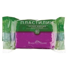 Пластилин особо мягкий, КУКУРУЗНЫЙ, 40 ГР, ФИОЛЕТОВЫЙ НЕОНОВЫЙ Hobby Time