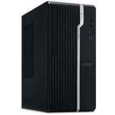 Настольный компьютер Acer Veriton S2670G (DT.VTGER.016) Mini-Tower/Intel Pentium Gold G6400/4 ГБ/128 ГБ SSD/Intel UHD Graphics 610/Windows 10 Pro черный