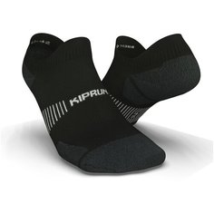Носки тонкие заниженные для бега RUN900 INVISIBLE черные KIPRUN Х Декатлон EU39/40 Decathlon