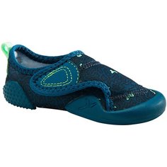 Тапочки дышащие детские синие с принтом Baby light 28 Decathlon