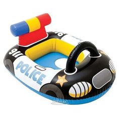 Надувной круг "Полицейский" с сидением и спинкой Intex