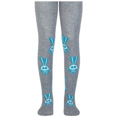 Колготки Брестские Смешарики 19С3289, размер 116-122, серый меланж