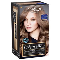 LOreal Paris Preference Recital стойкая краска для волос, 7.1, Исландия