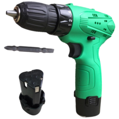 Аккумуляторная дрель-шуруповерт Zitrek Green 12-Li Li-Ion 1.5 А·ч 12 В х2 кейс