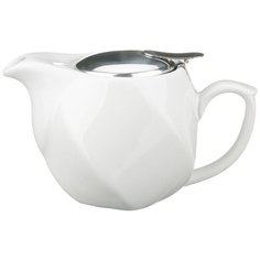 Заварочный чайник 500 мл белый Agness (470-182)