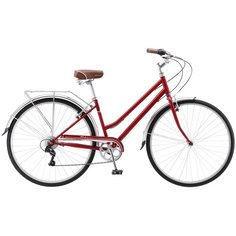 Городской велосипед Schwinn Wayfarer Womens dark red 17.5" (требует финальной сборки)