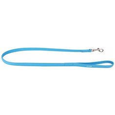 Поводок для собак COLLAR Glamour голубой 1.22 м 12 мм