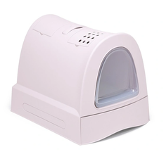 Туалет для кошек закрытый Imac Zuma, светло-розовый, 40*56*42,5 см