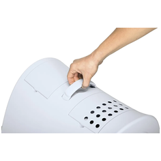 Туалет для кошек закрытый Imac Zuma, морозный голубой, 40*56*42,5 см