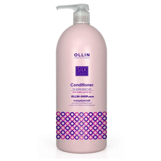 OLLIN Professional кондиционер Silk Touch для нарощенных волос с маслом белого винограда, 1000 мл