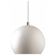 Лампа подвесная Ball, белая матовая, белый шнур Frandsen 1115_0600106