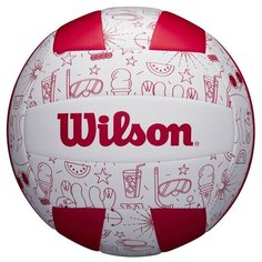 Волейбольный мяч Wilson Seasonal белый/красный