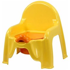 Альтернатива горшок-стульчик светло-желтый Alternativa
