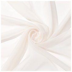 Тюль Этель 280*270 см, молочный, вуаль, 100% полиэстер