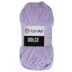 Пряжа YarnArt "Dolce", 100% микрополиэстер, 120 м/100 гр, (744 светло сиреневый)