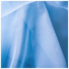 Штора-вуаль Witerra однотонная, 290*260 см, цвет голубой, полиэстер 100%