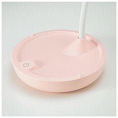 Лампа настольная Risalux 8*LED, 2,5 Вт, АКБ, USB, 3 режима, 12*12*41 см