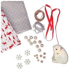 Набор для шитья Арт Узор Гирлянда мягкая "Новогодний хоровод", 10,7*16,3*5 см (2346406)