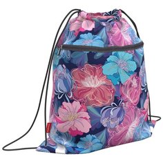 Мешок для обуви ErichKrause® с карманом на молнии 500х410мм Peony