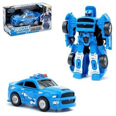 Робот «Полицейский», трансформируется, световые и звуковые эффекты Сима ленд