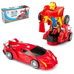 Робот «Ламба», трансформируется, световые и звуковые эффекты, работает от батареек Dade Toys