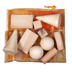 Обучающий набор Деревянные игрушки Волшебный мешочек. Геометрия