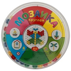 Рыжий кот Мозаика круглая 80 фишек (М-5655)