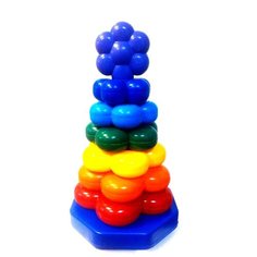 Пирамидка Строим вместе счастливое детство Флора