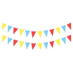 Гирлянда-вымпел "Разноцвет" 1707249 3385612 Сима ленд