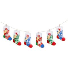 Гирлянда с прищепками "Новый Год", дл. 150 см 3371248 Страна Карнавалия