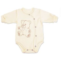 Боди LEO размер 62, кремовый Лео