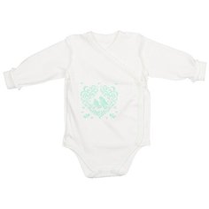 Боди LEO размер 62, молочный/ментоловый Лео