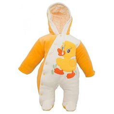 Комбинезон LEO, размер 62, оранжевый Лео