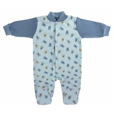 Комбинезон LEO, размер 62, голубой Лео