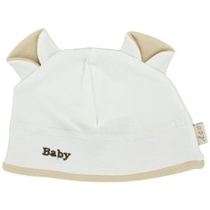 Шапка LEO размер 40, молочный/бежевый Лео