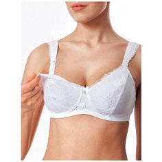 Бюстгальтер для кормления Bliss 210К кружевной (Белый; Размер 75-A;)