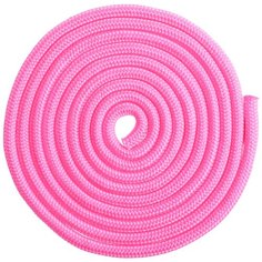 Grace Dance Скакалка для гимнастики, 3 м, цвет неон розовый