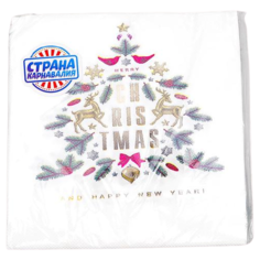 Салфетки Страна Карнавалия Ёлочка, 20 шт.