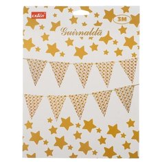 Гирлянда «Звёздочки», 3 м, цвет золотой Сима ленд