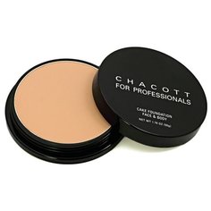 Chacott Тональный крем сухой крем-пудра для лица и тела Cake Foundation, 50 г, оттенок: 202