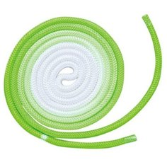 Скакалка градиентная (градиент по краям) - цвет 733 (жёлто-зелёный) Chacott