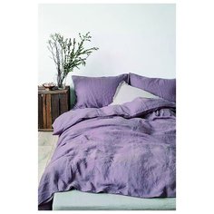 Постельное белье семейное Mona Liza Capriccio Rustic, полисатин, 50 х 70 см, berry